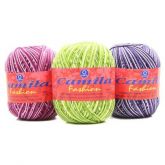 Linha para Crochê Camila Fashion Multicolor 500 Ref.4450M -