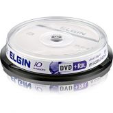 Dvd +r gravável 8,5gb 240min dual layer 8x Elgin PT 10 UN