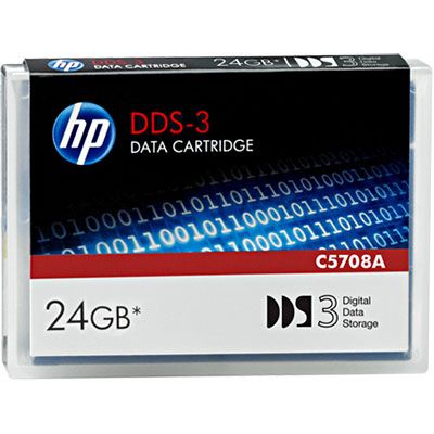 Fita dat magnética capacidade 24gb 125m c5708a HP CX 1 UN