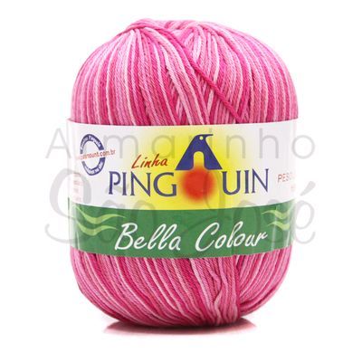 Linha Pingouin Bella Colour para Crochê e Tricô - 1 unidade