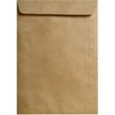 Envelope saco kraft natural 80g 229x324 40skn Celucat CX 250