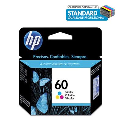 Cartucho HP 60 color 3ml CC643WB HP CX 1 UN