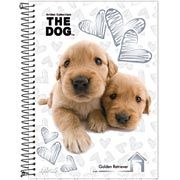 Caderno univ.capa dura 10x1 200fl The Dog 65517 Spiral Dog P