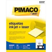 Etiqueta ink-jet/laser Carta 46,5x77,8 8099f Pimaco PT 100 U